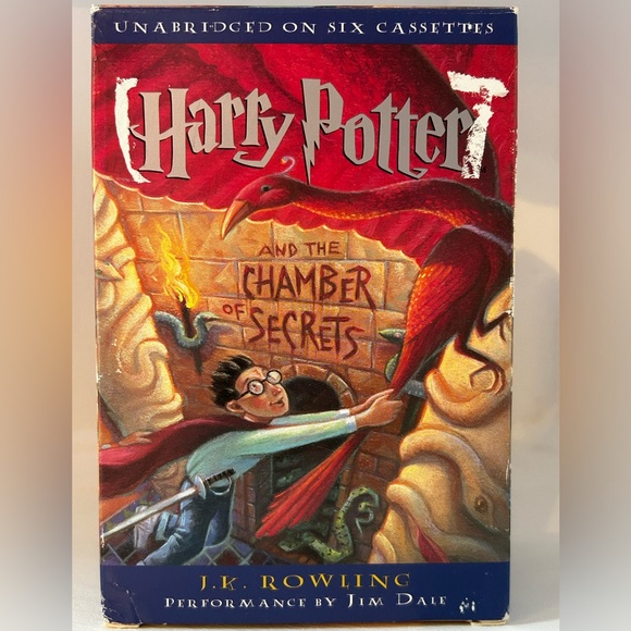 Lot of HARRY POTTER audiobooks cassette tapes and cd books 1,2,3,4,6,7 Hogwarts - Picture 5 of 16